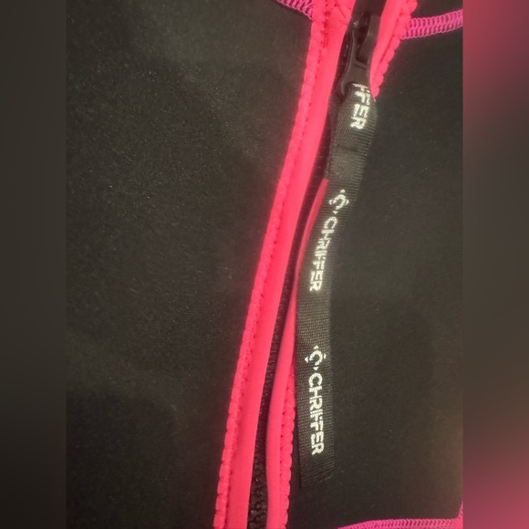 NWOT Kids Shorty Wetsuit 2mm Neoprene Front Zip, Pink Black, Size Small - Picture 10 of 12